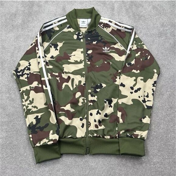 adidas Other - adidas Originals SSTR Track Top Jacket Camo Camouflage IS0253 Men's Size Large